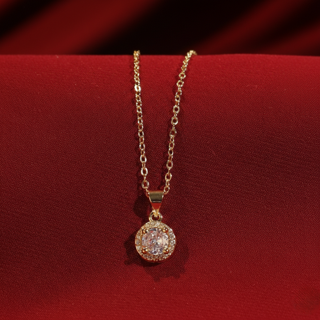 Solitaire Necklace & Ring Set