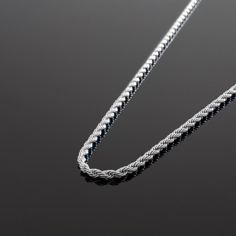 SILVER ROPE CHAIN