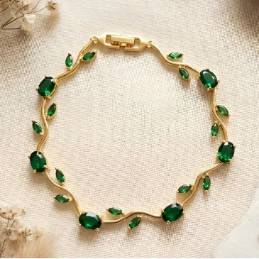Tulip Bracelet Green