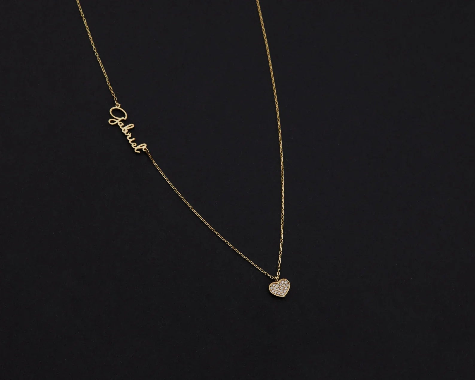 LuxeScript Necklace