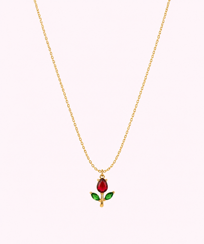 Minimal Tulip Necklace