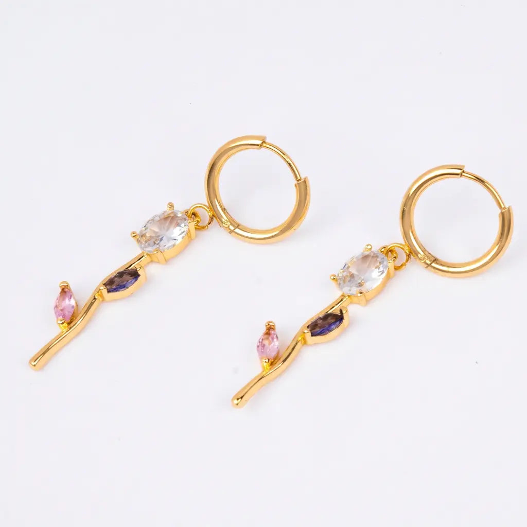 Trendy Tulip Necklace set