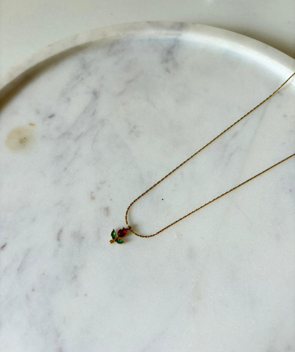 Minimal Tulip Necklace