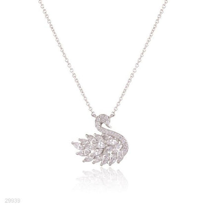 Viral Swan Necklace & Tulip Bracelet Combo