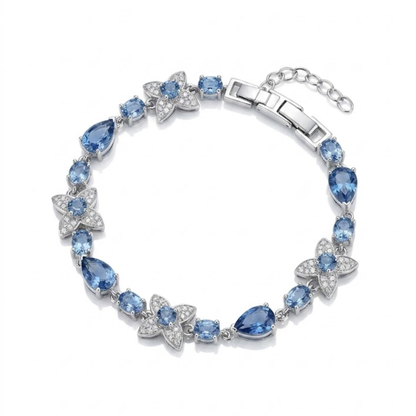 Ocean & Bloom – 4 Piece Sapphire Jewelry Set