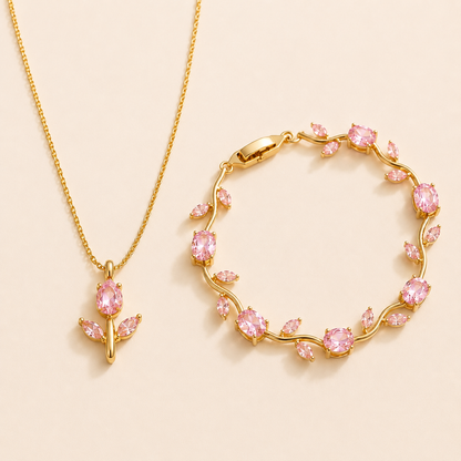 Minimal Tulip Necklace