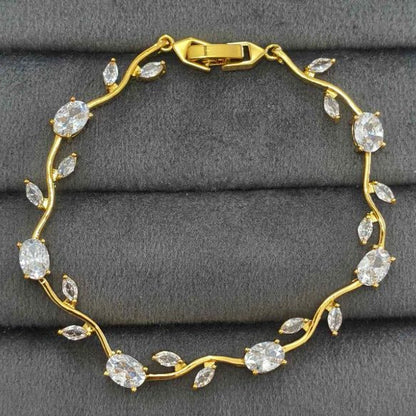 Tulip Bracelet White