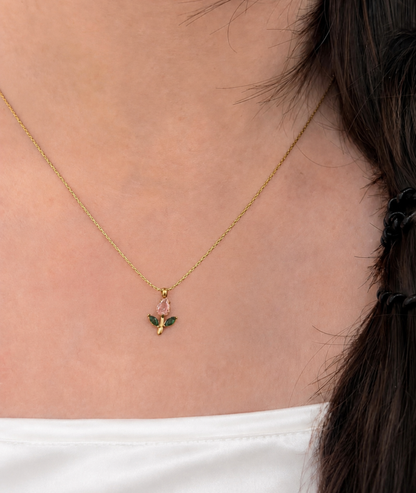 Minimal Tulip Necklace