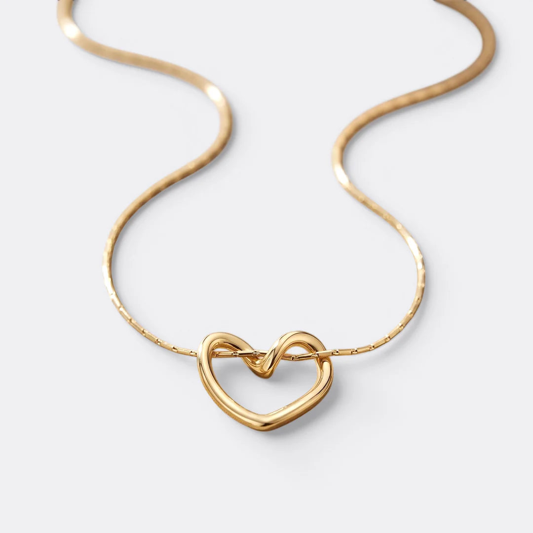 Open Heart Necklace