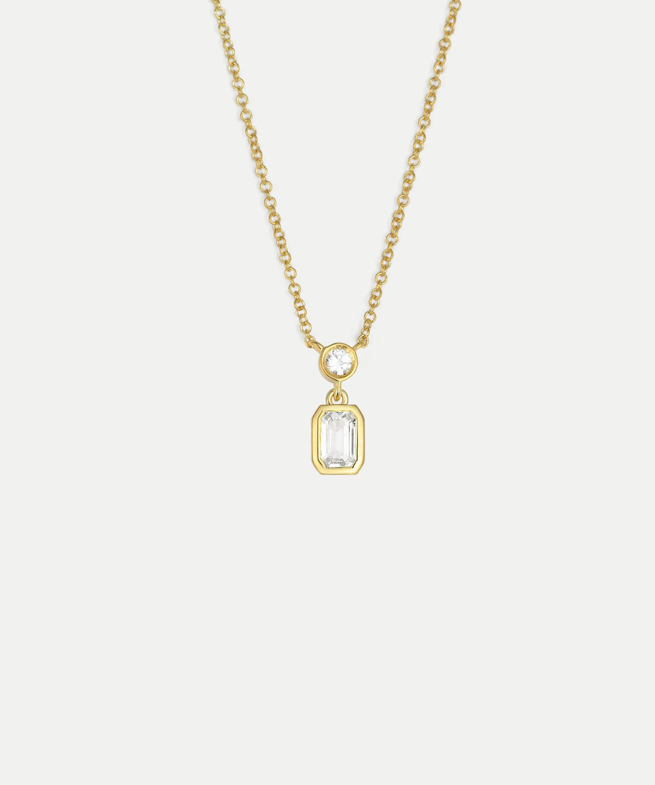 GRACE ZIRCON CUT NECKLACE