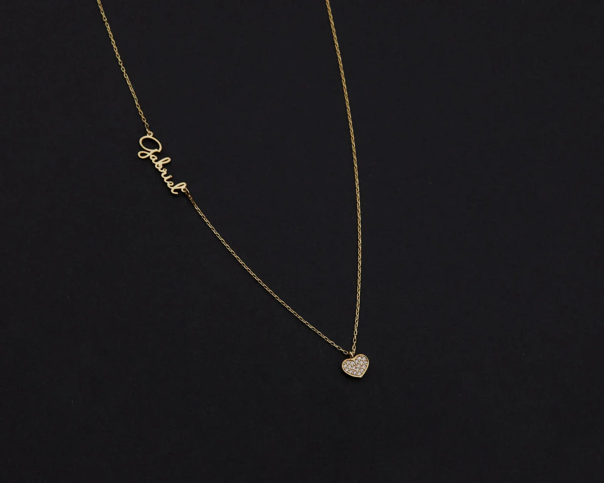 LuxeScript Necklace