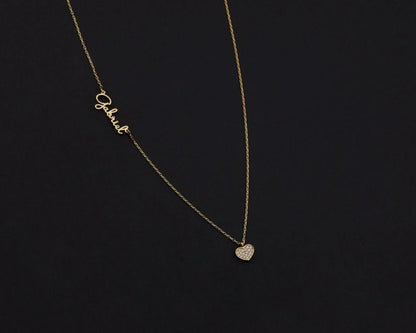LuxeScript Necklace
