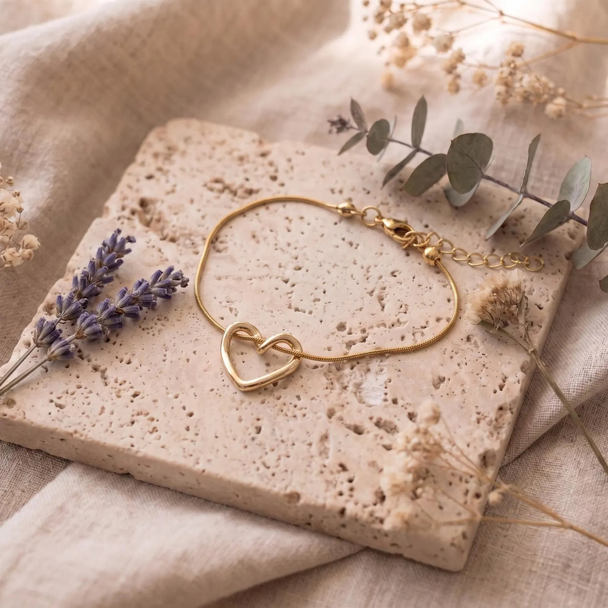 Open Heart Bracelet