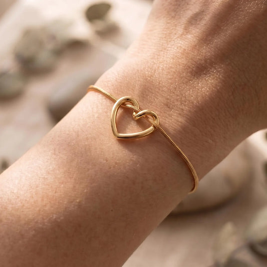 Open Heart Bracelet