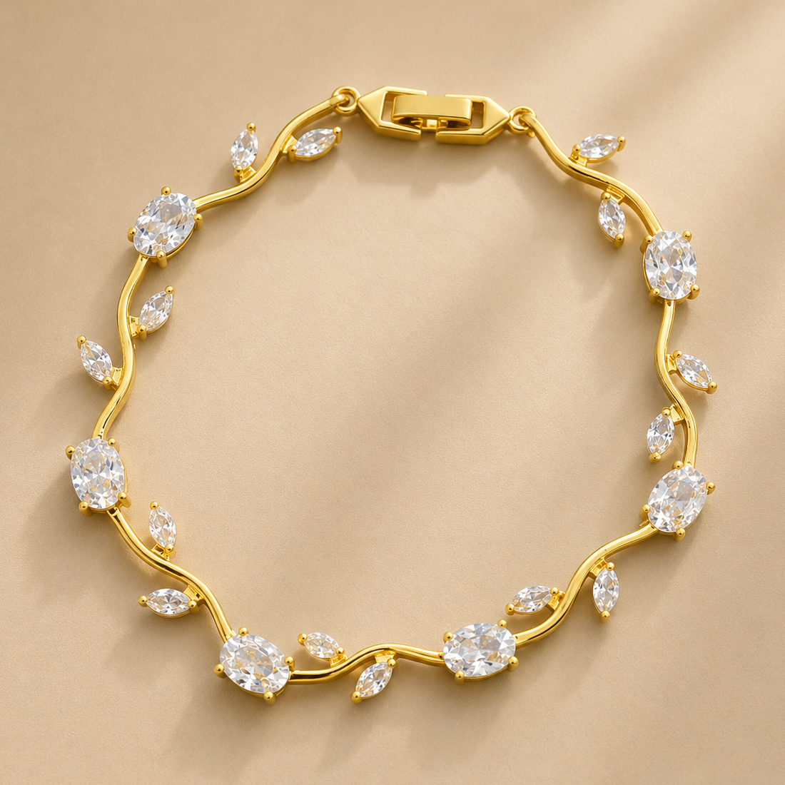 Tulip Bracelet White