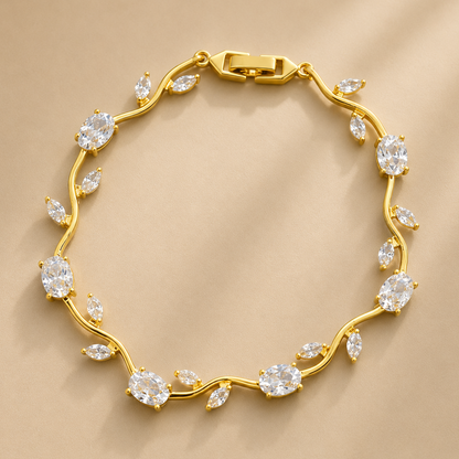 Tulip Bracelet White