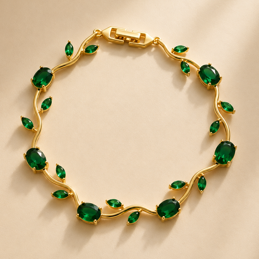 Tulip Bracelet Green